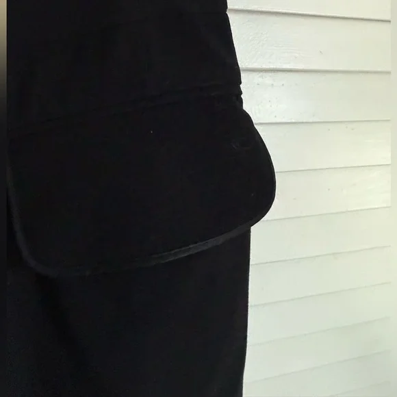 Vintage CHANEL Black Skirt with Gold Buttons - Picture 8 of 10